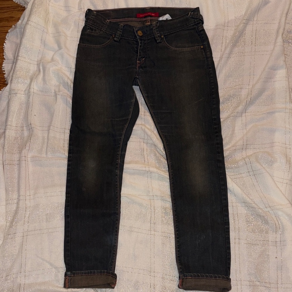 Levi's Dark Gray Denim Jeans